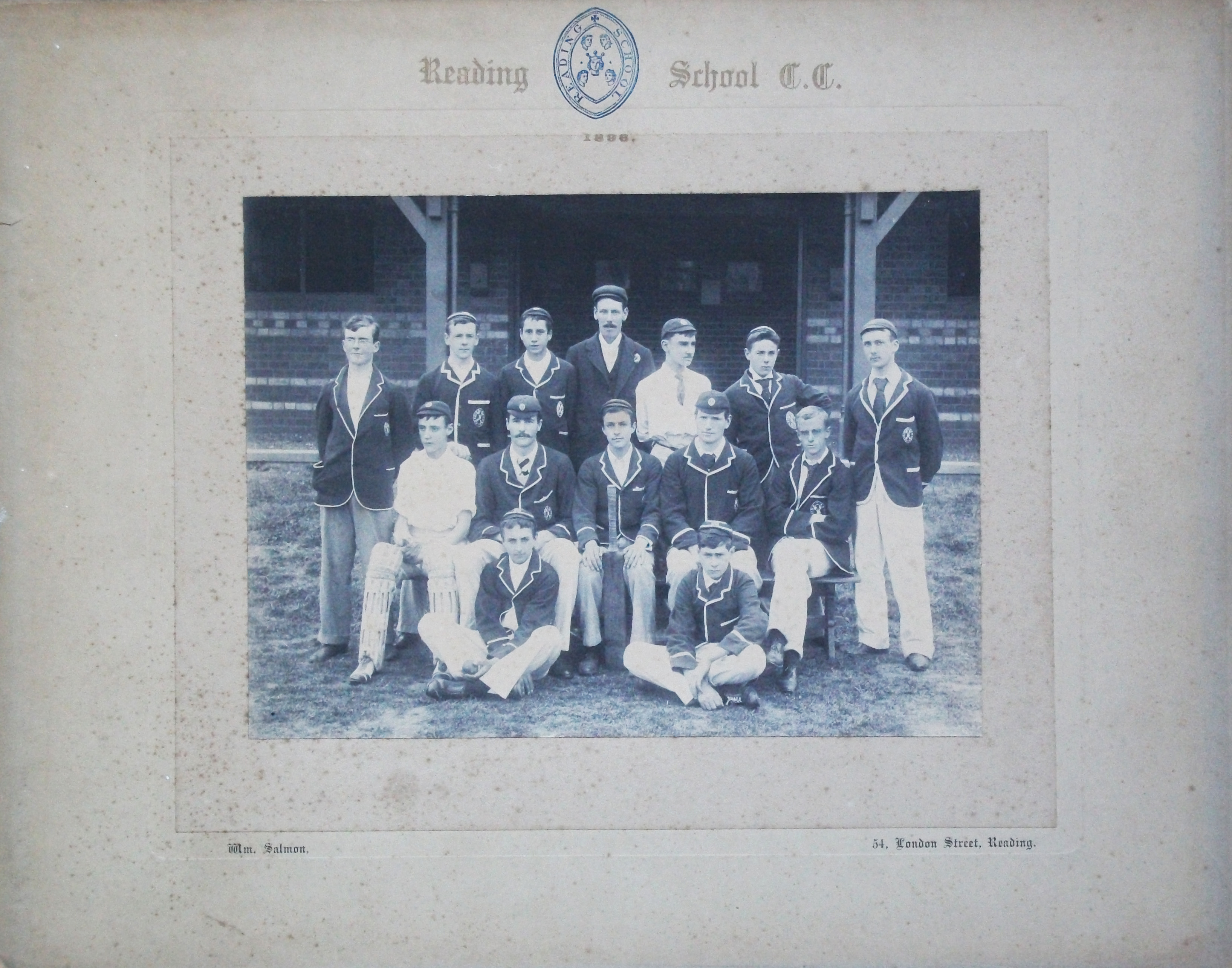 Reading School Cricket Club 1st XI, 1896